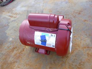 Leeson Motor, 115/208-230 V, 1725 RPM, 1 / 0.75 HP, 60 Hz (WR5)