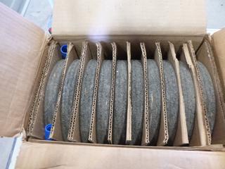 (10) Unused Norton Grinding Discs, 8" x 1" x 1" (W351)