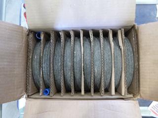 (10) Unused Norton Grinding Discs, 8" x 1" x 1" (W351)