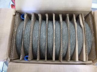 (10) Unused Norton Grinding Discs, 8" x 1" x 1" (W351)