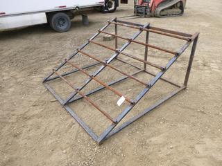 Metal Ramp, 72" x 72" x 38" (North Fence)