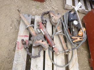 Hydraulic Pump w/ 2-Tongs & 1-Cylinder, (WR-5)