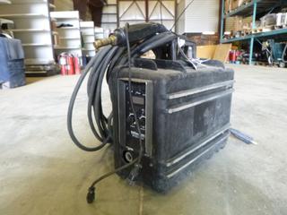 Mig Welder Suitcase, Model 12RC, 24V Wire Feeder Note: Requires Repair