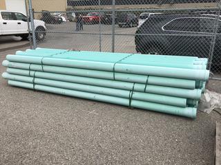 Selling Off-Site -150MM (6") NAPCO SDR35 SEWER PIPE 4.27M Lengths X 179.34M (42 Pieces) Note:   Located at Bay C - 4415 72nd Ave SE Calgary.  For more information or viewing please contact Graham at 403-278-1470.