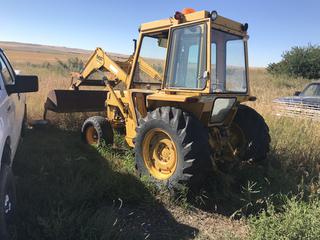 Selling Off-Site - Massey Ferguson MF34A FEL Tractor S/N 9A 270140. Note:  Requires Repair.  Located in Mossleigh, AB For more information and viewing please contact Brad @ 403-371-9253