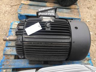 Teco Westinghouse Motor; Cat: PDH08504; Frame: 326T; Output: 50 HP 37 KW; RPM 1770; Volts: 230.460, AMPS: 114/56.9. Inverter Duty.