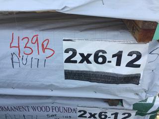 Lift of 2"x6"x12' Lumber - 42 Pieces.