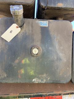 Selling Off-Site - (1) 100 gallon Diesel Reefer/Heater Tank 20" wide x 84" long by 18" high *Note Located offsite at 11000 - 114 Avenue Southeast, Rocky View County, AB