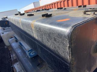 Selling Off-Site - (1) 100 gallon Diesel Reefer/Heater Tank 20" wide x 84" long by 18" high *Note Located offsite at 11000 - 114 Avenue Southeast, Rocky View County, AB