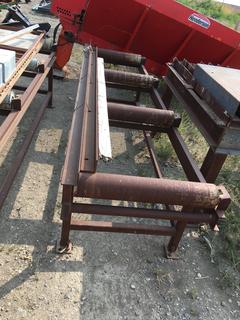 Conveyor Frame w/Rollers 34"x32"x120"