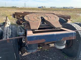 Selling Off-site - 1991 Mond Single Axle Steering C Dolly - Dual arm. Note* Located offsite at 11000 - 114 Avenue Southeast, Rocky View County, AB - Unit can be delivered Call Tim 403-968-9430 for quote