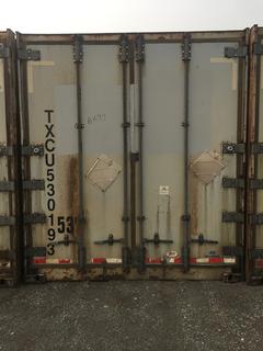 53' Storage Container # TXCU 530193