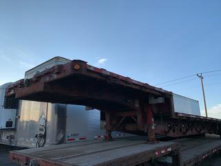 Selling Off-site 2009 Manac 50' step deck TA Air Ride w/Rear Axle Slide, s/n 2M512152091120217 *Note Located offsite at 11000 - 114 Avenue Southeast, Rocky View County, AB - Unit can be delivered Call Tim 403-968-9430 for quote