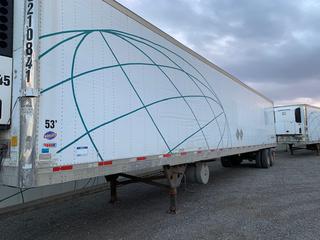 Selling Off-Site -  2005 Utility 53' T/A Van Trailer S/N 1UYVS25385U508216, Reefer is not included. *Note Located offsite at 11000 - 114 Avenue Southeast, Rocky View County, AB - Unit can be delivered Call Tim 403-968-9430 for quote