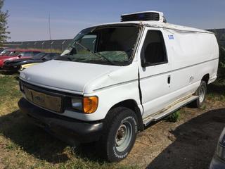 Selling Off-Site - 527 North 200 East, Raymond, AB -  2006 Ford E150 Econoline Van c/w Auto Trans, S/N 1F1SS34L66HB27919