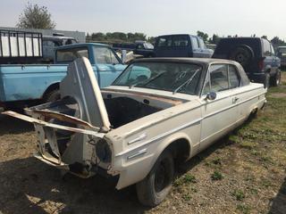 Selling Off-Site - 527 North 200 East, Raymond, AB -  1966 Plymouth Valiant c/w Auto Trans, 