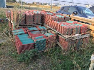 Selling Off-Site - 527 North 200 East, Raymond, AB -  Quantity of Roof Tile.