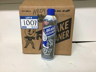 (12) 390g Cans of Kleen-Flo Brake Cleaner.