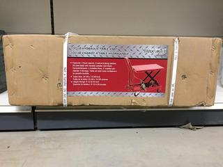 330lb Hydraulic Table Cart, Unused.