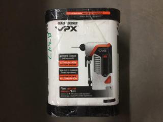 Black & Decker VPX Inflator & (2) Flashlights.