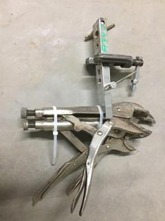 (3) Locking Pliers & Pipe Cutter.