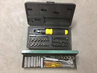 (2) Ratcheting Screwdriver Sets.