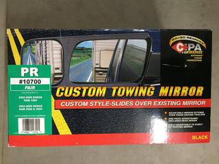 Custom Towing Mirrors, 2002-05 Dodge Ram 2500/3500.