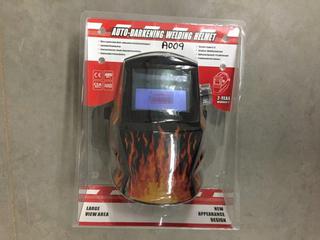 Auto Darkening Welding Helmet.