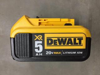 DeWalt 20V Battery.