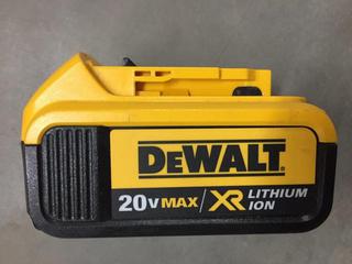 DeWalt 20V Battery.