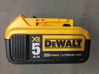 DeWalt 20V Battery.