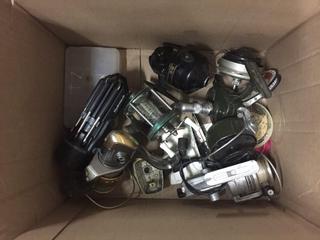 Box of Assorted Fishing Reels.