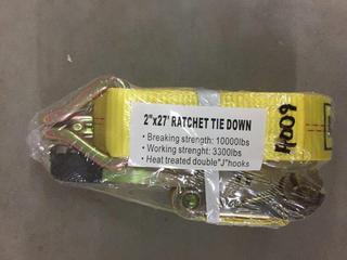 2" x 27' Ratchet Tie Down.