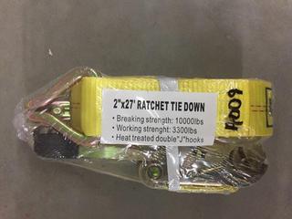 2" x 27' Ratchet Tie Down.