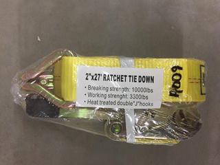 2" x 27' Ratchet Tie Down.