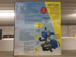 Bur-Cam 3/4hp Shallow Well Jet Pump.