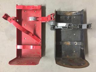 (2) Fire Extinguisher Holders.