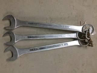 (3) Heavy Duty Wrenches.