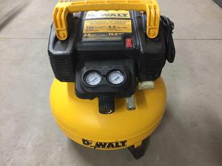 DeWalt DWFP55126 6 Gallon 165 psi Compressor.