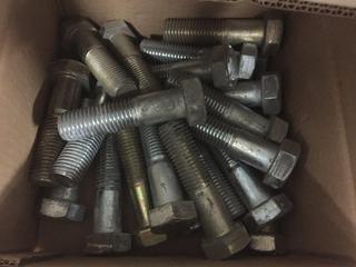 Box of 1-1/8"-NC x 4-1/2" Bolts.