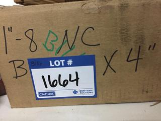 Box of 1"-8NC-4" Bolts.