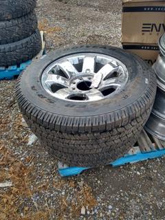 (2) Wrangler SR-A  LT305/60R20  118/115S Tires.