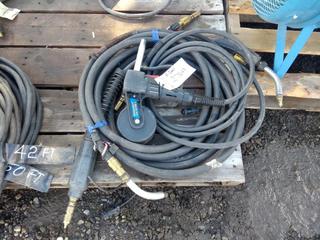 Miller Spoolmate 100 Series Gun & Assorted Cables.