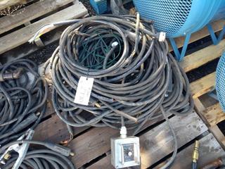 Quantity of Welding Cables & Remote.