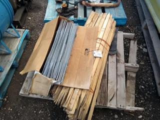 Quantity of Step Stakes & Wooden Stake Markers.