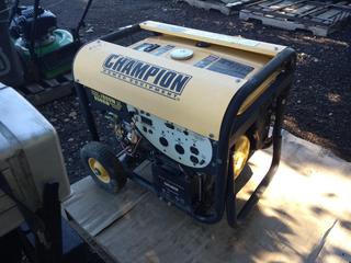 Champion 7800 Peak/6500 Continuous Watt Portable Generator.