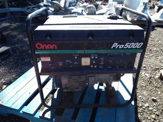 Onan Pro 5000 Gas Generator.