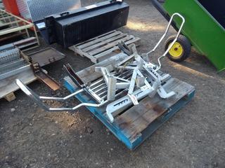 Bumper Grill for Dodge Truck & (2) Sets of Ladder Jacks.