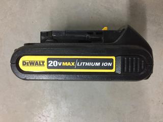 DeWalt 20V Battery.