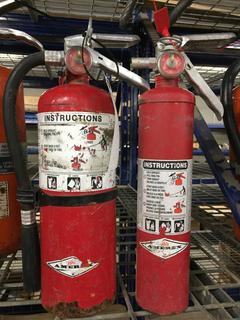 (2) Fire Extinguishers.